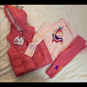 NWT 18M Baby Girl Outfit